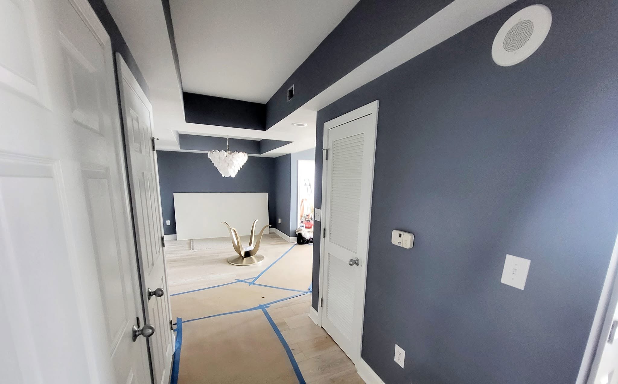 Ricky Gwaltney, owner of Paint Pros, on a Myrtle Beach jobsite