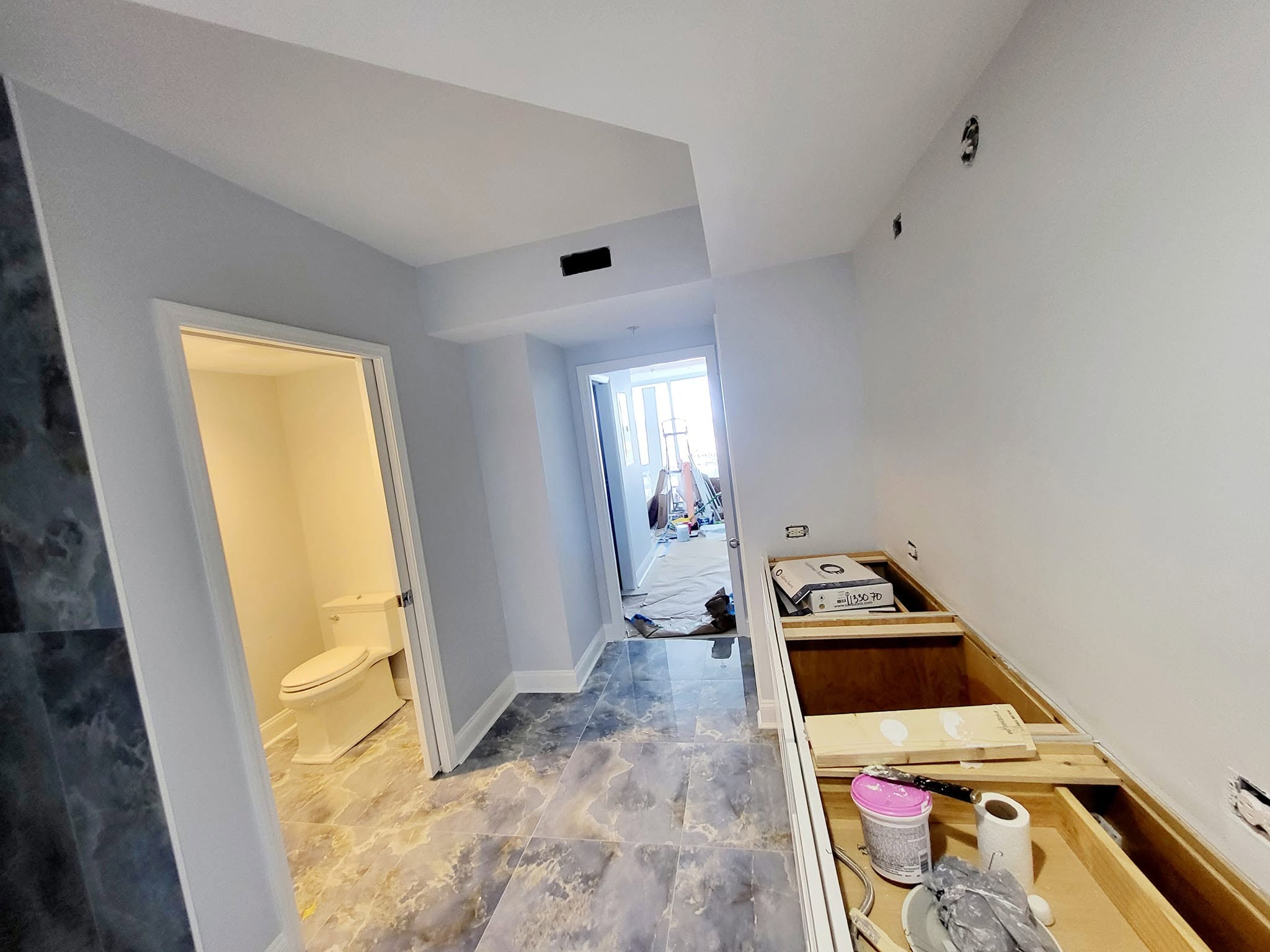 Interior painting project in Myrtle Beach